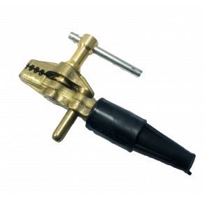 Stelklemmer og Elektrodehåndtag