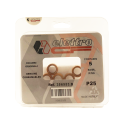 Elettro Svirvelring til P25, 5 stk pakning