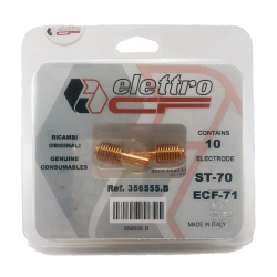 Elettro Elektrode til plasmaskremaskine ECF-71 og ECF-121, 10 stk pr. pakning