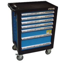 BATO Vrkstedsvogn m/7 skuffer + 468 dele vrktj