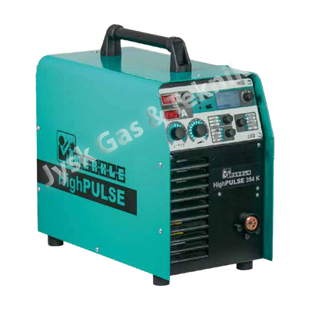 Merkle Highpulse 354K svejsemaskine, m. vandkler og vogn