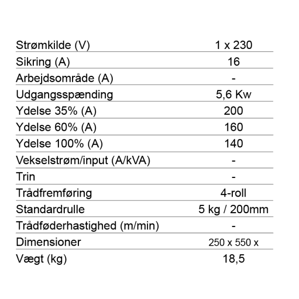 INE Skyline CMD 2000 svejsemaskine
