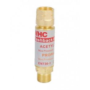 Tilbageslagsventil, Acetylen