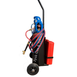 Komplet svejse- og skrest incl slange, vogn og flasker