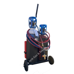 Komplet svejse- og skrest incl slange, vogn og flasker