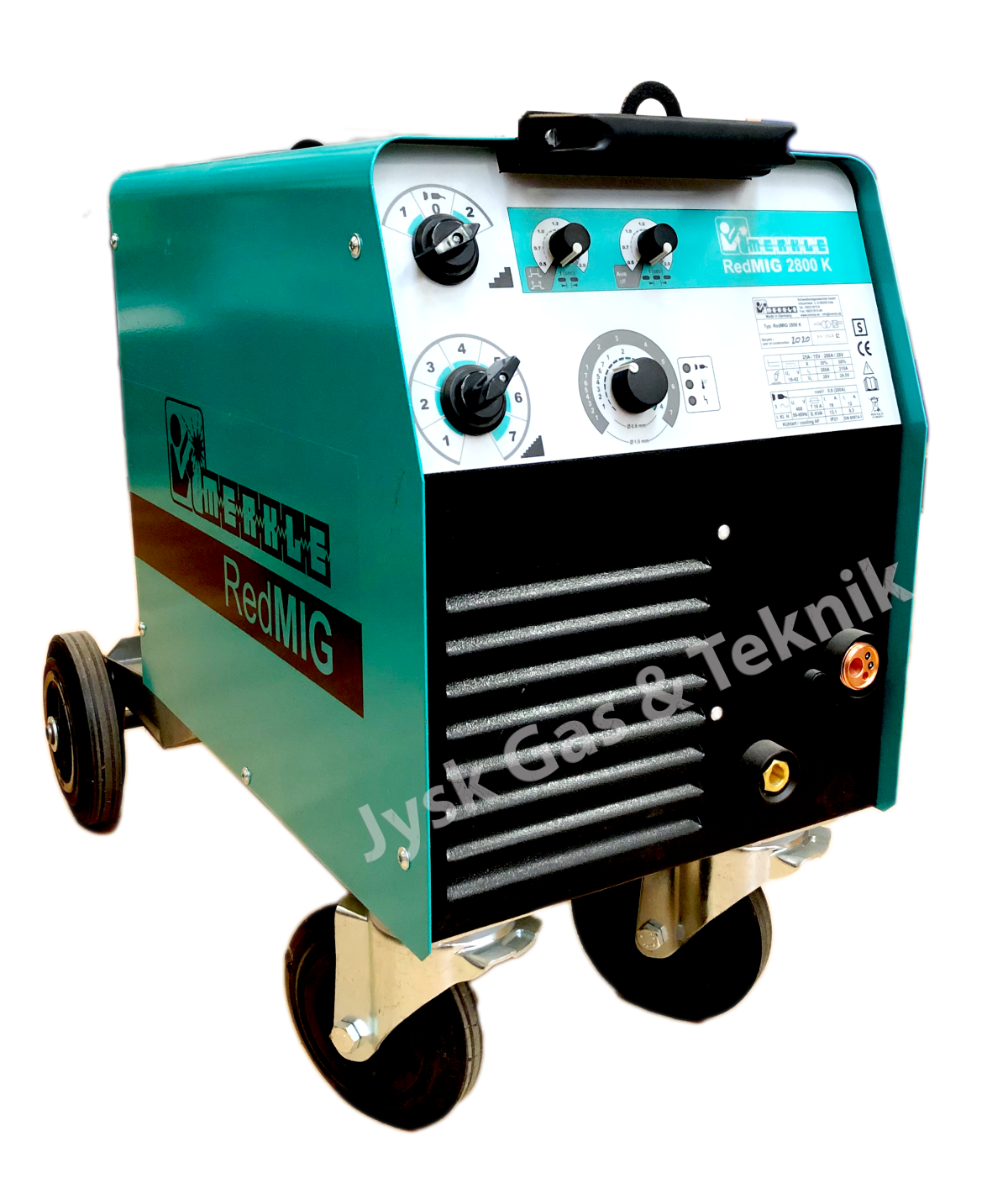 Merkle RedMIG 2800 K, svejsemaskine - MIG/MAG Svejsemaskiner - Jysk Gas ...