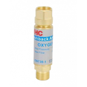 Tilbageslagsventil, Oxygen